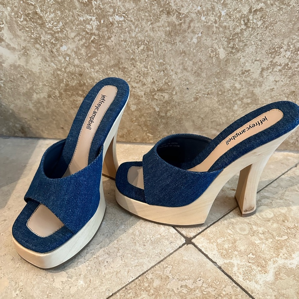 Jeffery Campbell heels size 7